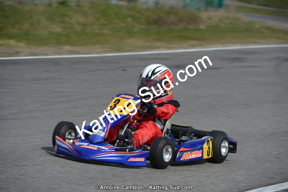 10/03/2013 : 1ère manche du Trophée Vincent Sanchez à Lavelanet (Photos Antoine Camblor) 2013 — karting