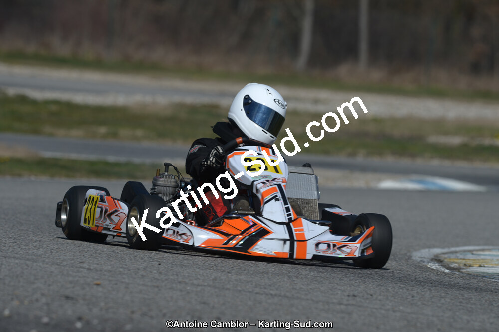 10/03/2013 : 1ère manche du Trophée Vincent Sanchez à Lavelanet (Photos Antoine Camblor) 2013 — karting
