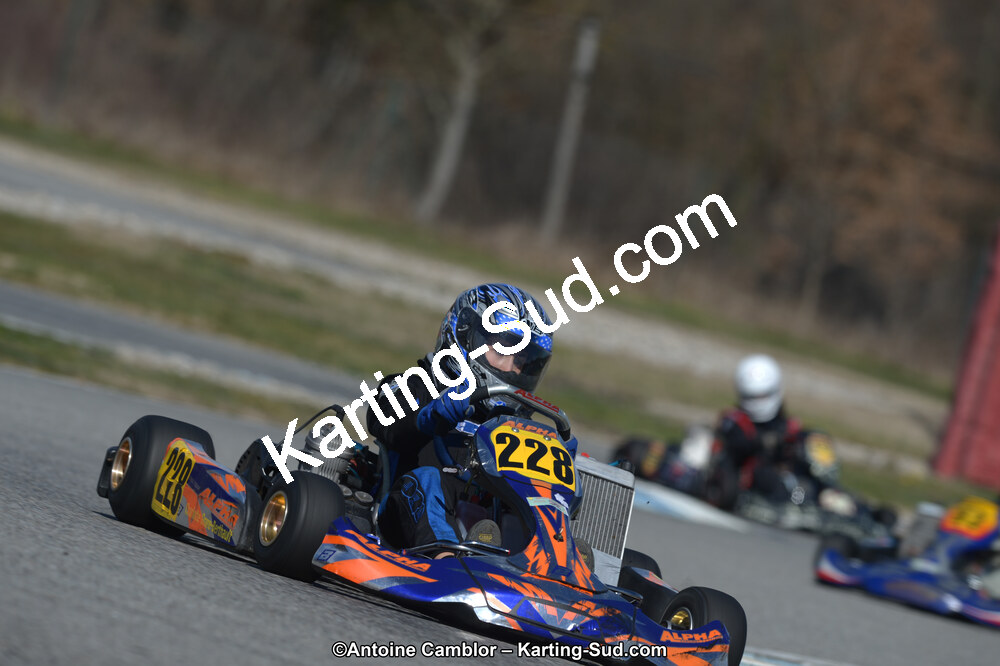10/03/2013 : 1ère manche du Trophée Vincent Sanchez à Lavelanet (Photos Antoine Camblor) 2013 — karting