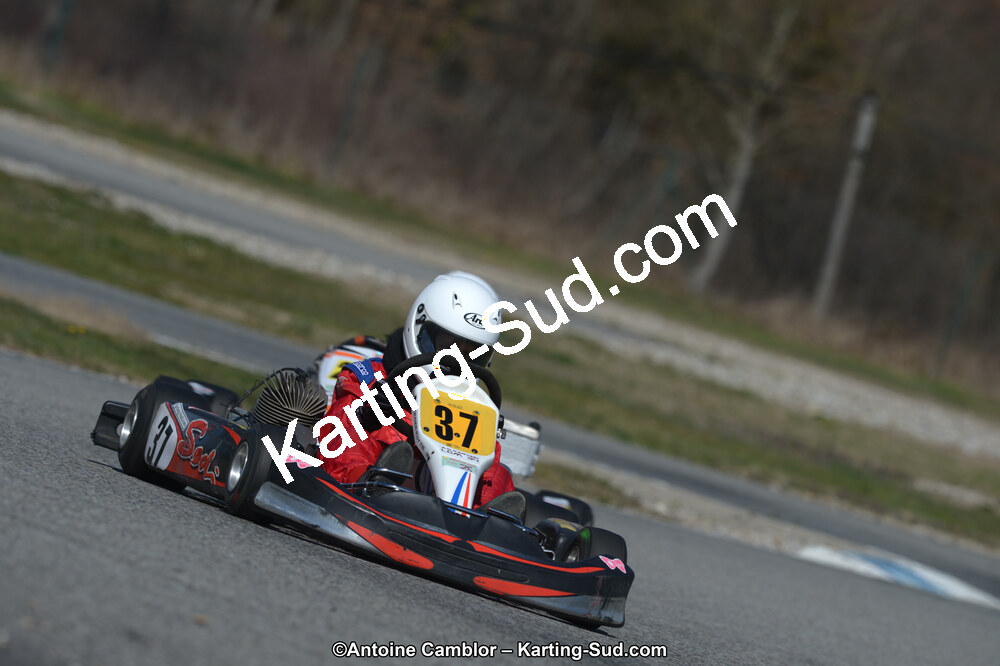 10/03/2013 : 1ère manche du Trophée Vincent Sanchez à Lavelanet (Photos Antoine Camblor) 2013 — karting