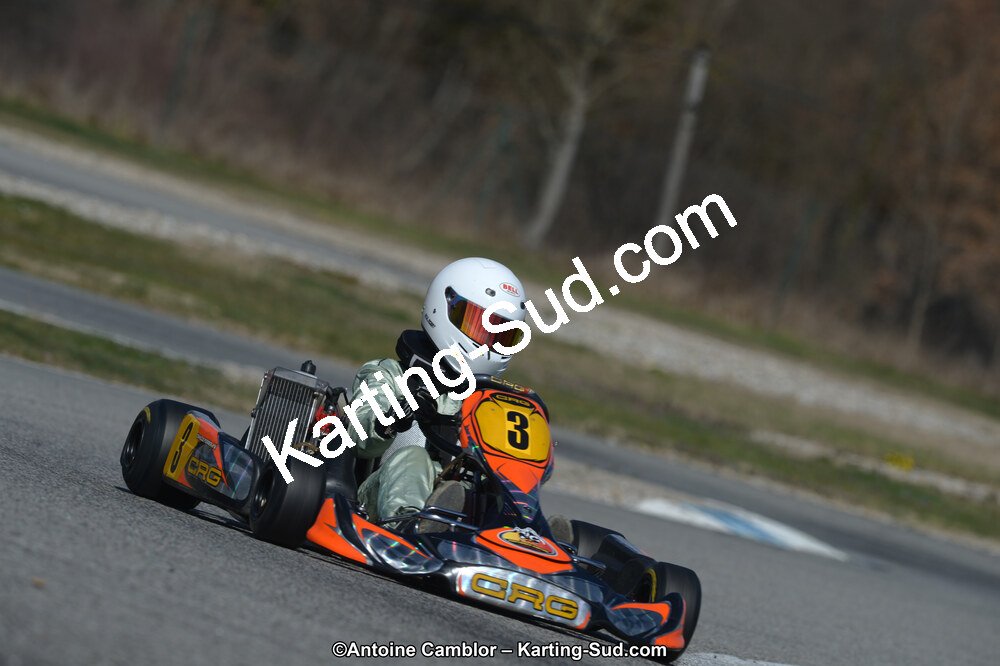 10/03/2013 : 1ère manche du Trophée Vincent Sanchez à Lavelanet (Photos Antoine Camblor) 2013 — karting