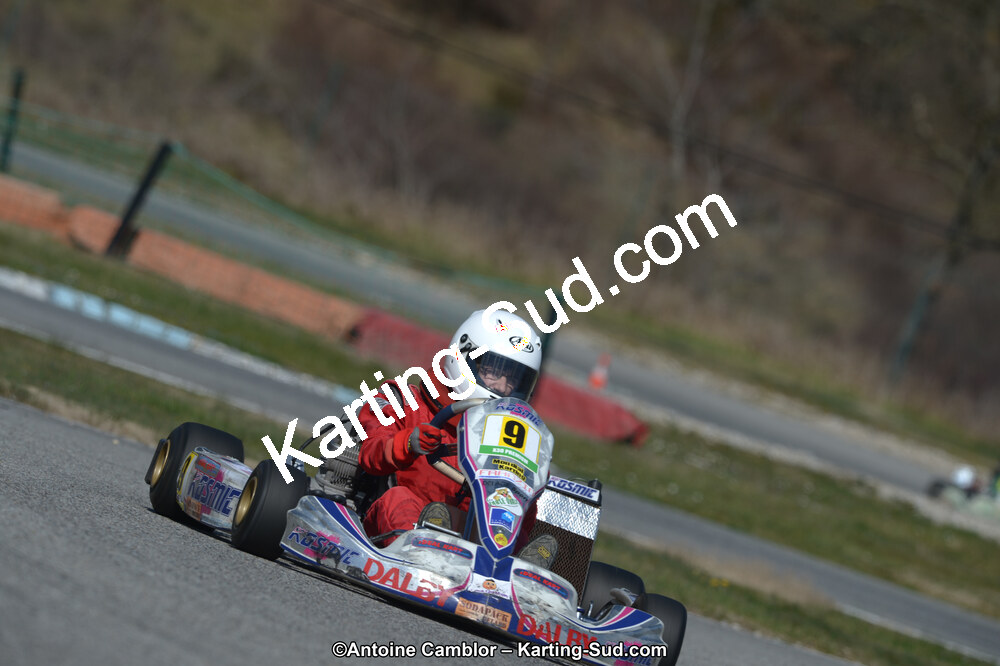 10/03/2013 : 1ère manche du Trophée Vincent Sanchez à Lavelanet (Photos Antoine Camblor) 2013 — karting