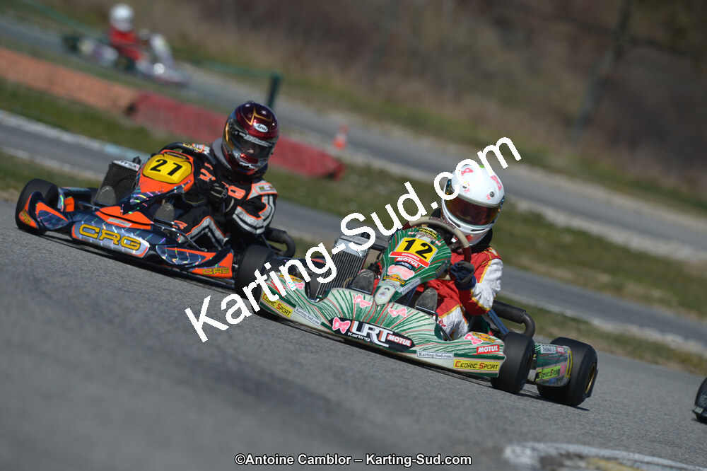 10/03/2013 : 1ère manche du Trophée Vincent Sanchez à Lavelanet (Photos Antoine Camblor) 2013 — karting