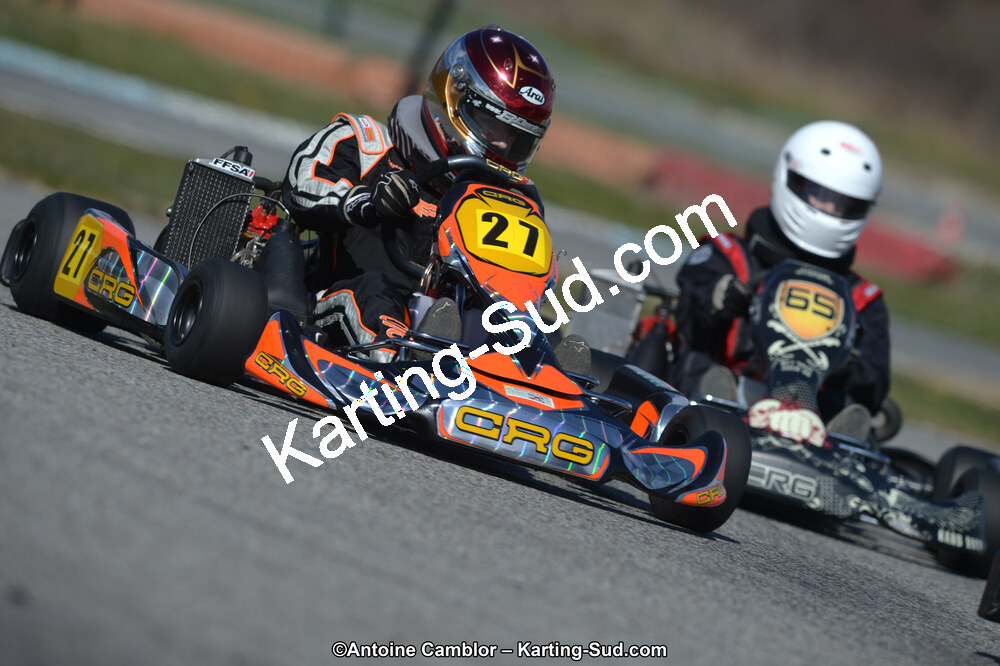 10/03/2013 : 1ère manche du Trophée Vincent Sanchez à Lavelanet (Photos Antoine Camblor) 2013 — karting