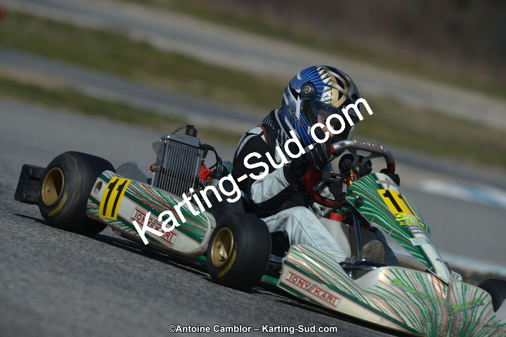 10/03/2013 : 1ère manche du Trophée Vincent Sanchez à Lavelanet (Photos Antoine Camblor) 2013 — karting