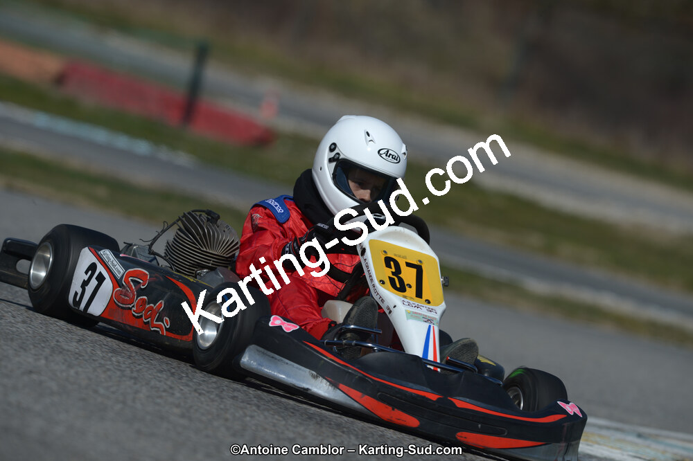 10/03/2013 : 1ère manche du Trophée Vincent Sanchez à Lavelanet (Photos Antoine Camblor) 2013 — karting