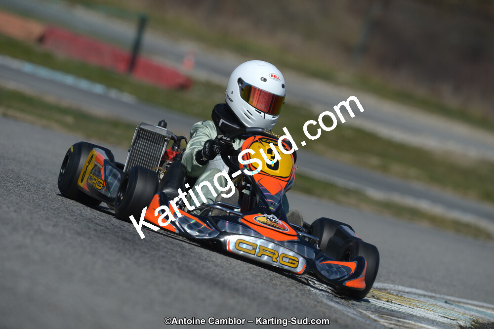10/03/2013 : 1ère manche du Trophée Vincent Sanchez à Lavelanet (Photos Antoine Camblor) 2013 — karting