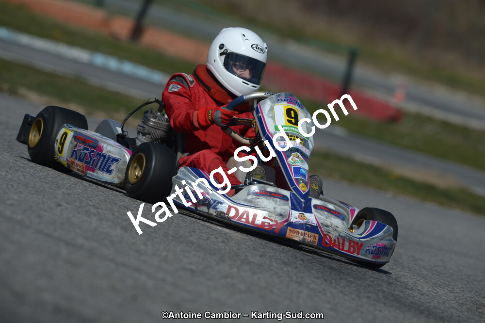 10/03/2013 : 1ère manche du Trophée Vincent Sanchez à Lavelanet (Photos Antoine Camblor) 2013 — karting