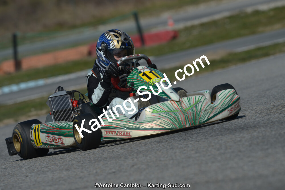 10/03/2013 : 1ère manche du Trophée Vincent Sanchez à Lavelanet (Photos Antoine Camblor) 2013 — karting