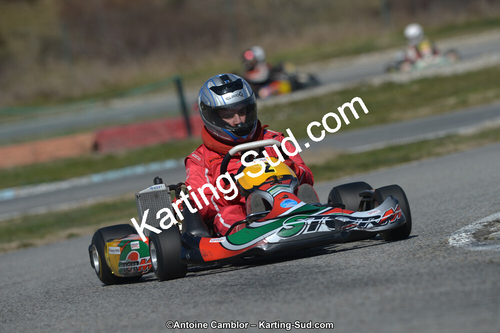 10/03/2013 : 1ère manche du Trophée Vincent Sanchez à Lavelanet (Photos Antoine Camblor) 2013 — karting