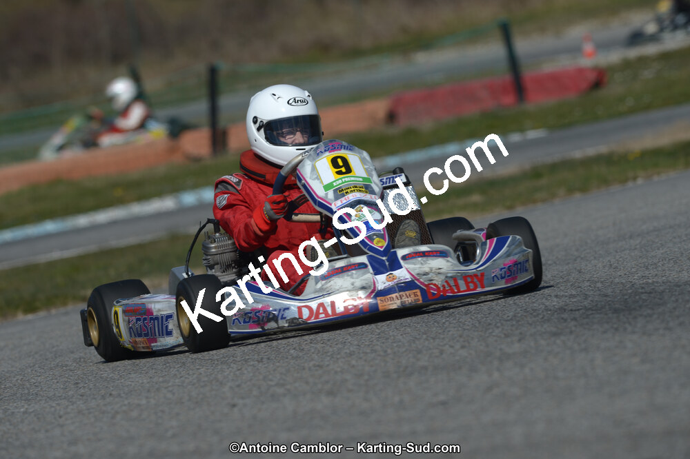 10/03/2013 : 1ère manche du Trophée Vincent Sanchez à Lavelanet (Photos Antoine Camblor) 2013 — karting