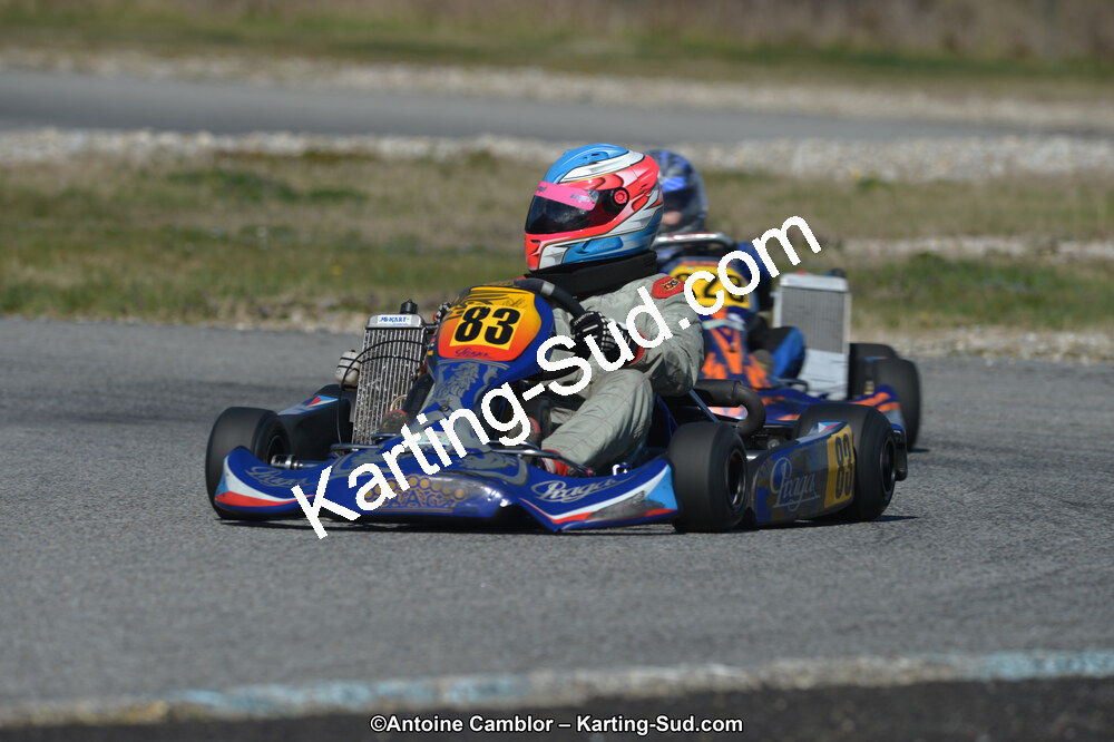 10/03/2013 : 1ère manche du Trophée Vincent Sanchez à Lavelanet (Photos Antoine Camblor) 2013 — karting