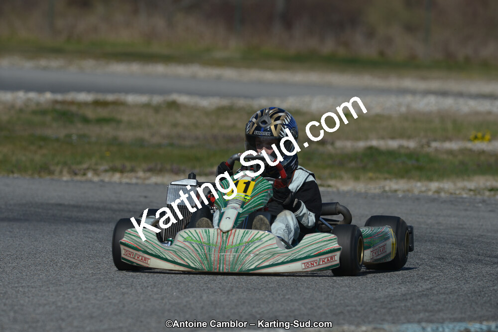 10/03/2013 : 1ère manche du Trophée Vincent Sanchez à Lavelanet (Photos Antoine Camblor) 2013 — karting