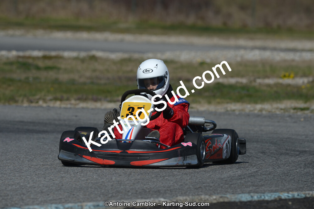 10/03/2013 : 1ère manche du Trophée Vincent Sanchez à Lavelanet (Photos Antoine Camblor) 2013 — karting