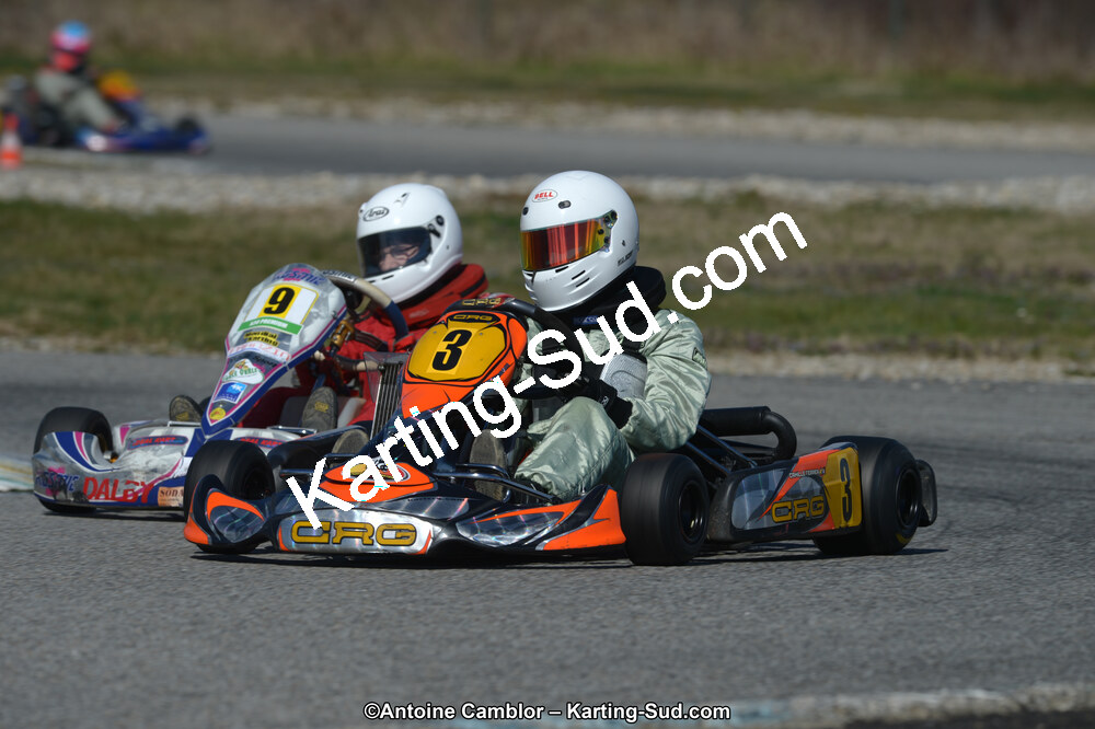 10/03/2013 : 1ère manche du Trophée Vincent Sanchez à Lavelanet (Photos Antoine Camblor) 2013 — karting