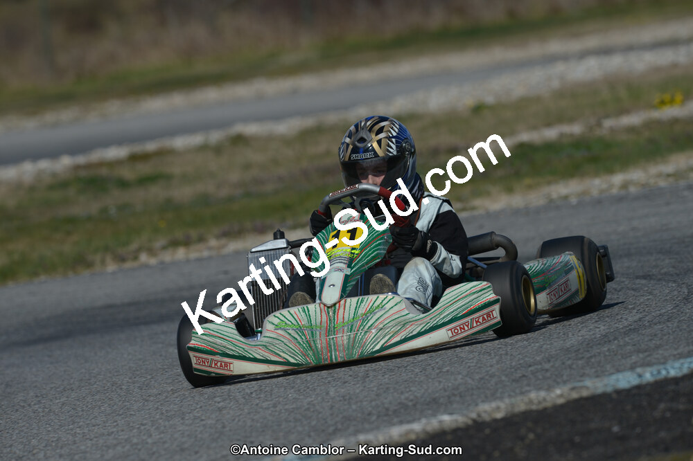 10/03/2013 : 1ère manche du Trophée Vincent Sanchez à Lavelanet (Photos Antoine Camblor) 2013 — karting