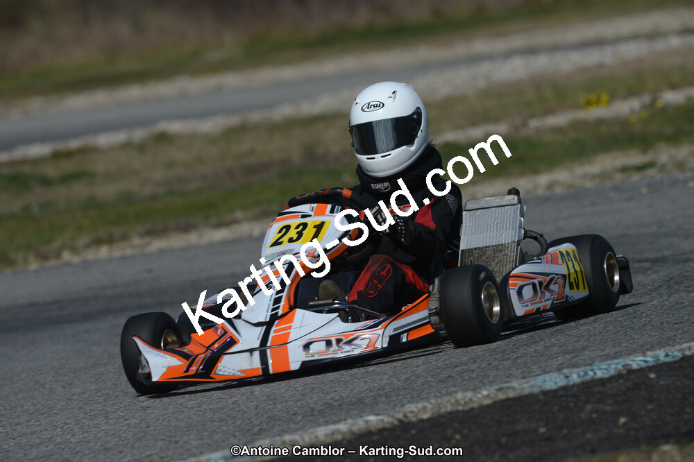10/03/2013 : 1ère manche du Trophée Vincent Sanchez à Lavelanet (Photos Antoine Camblor) 2013 — karting