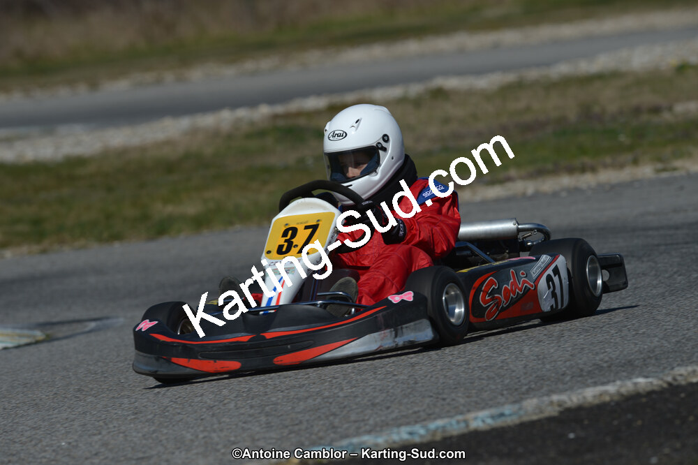 10/03/2013 : 1ère manche du Trophée Vincent Sanchez à Lavelanet (Photos Antoine Camblor) 2013 — karting