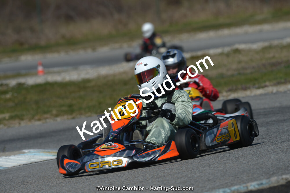 10/03/2013 : 1ère manche du Trophée Vincent Sanchez à Lavelanet (Photos Antoine Camblor) 2013 — karting