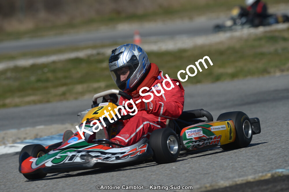 10/03/2013 : 1ère manche du Trophée Vincent Sanchez à Lavelanet (Photos Antoine Camblor) 2013 — karting