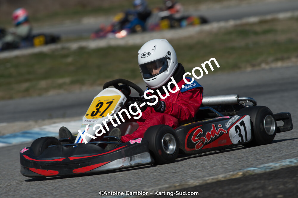 10/03/2013 : 1ère manche du Trophée Vincent Sanchez à Lavelanet (Photos Antoine Camblor) 2013 — karting