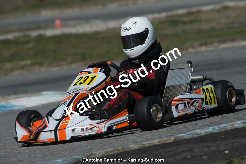 10/03/2013 : 1ère manche du Trophée Vincent Sanchez à Lavelanet (Photos Antoine Camblor) 2013 — karting