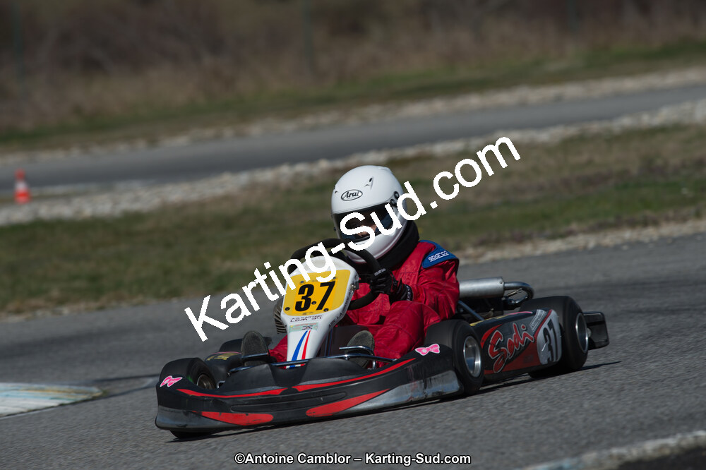 10/03/2013 : 1ère manche du Trophée Vincent Sanchez à Lavelanet (Photos Antoine Camblor) 2013 — karting