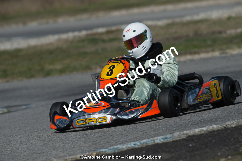 10/03/2013 : 1ère manche du Trophée Vincent Sanchez à Lavelanet (Photos Antoine Camblor) 2013 — karting