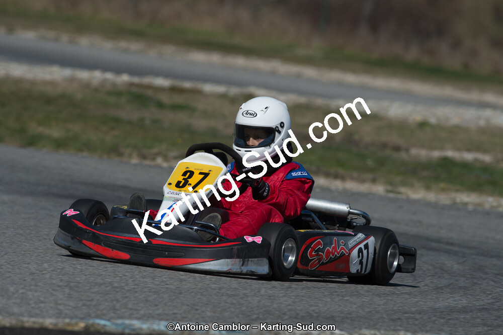10/03/2013 : 1ère manche du Trophée Vincent Sanchez à Lavelanet (Photos Antoine Camblor) 2013 — karting