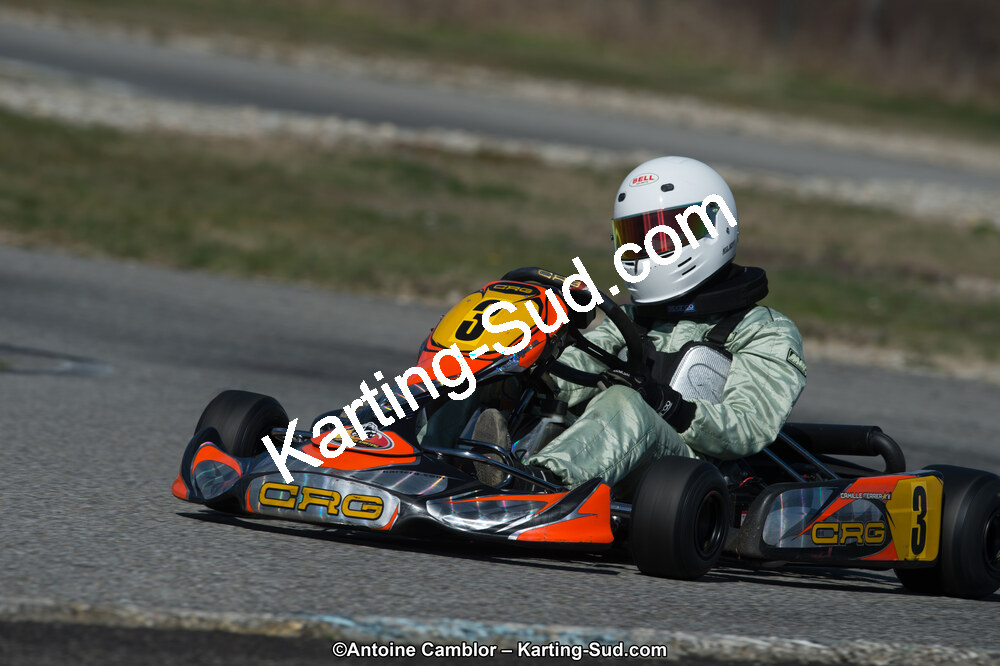 10/03/2013 : 1ère manche du Trophée Vincent Sanchez à Lavelanet (Photos Antoine Camblor) 2013 — karting