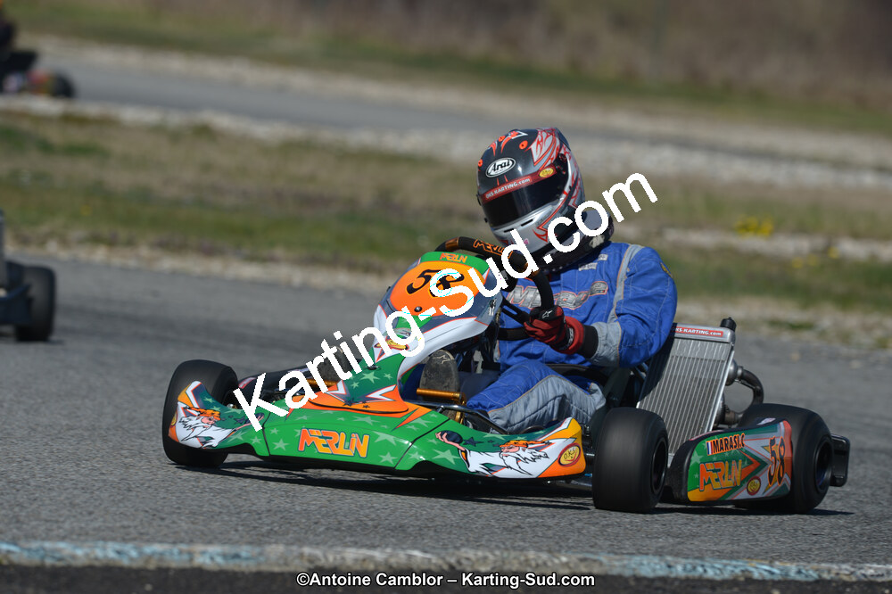 10/03/2013 : 1ère manche du Trophée Vincent Sanchez à Lavelanet (Photos Antoine Camblor) 2013 — karting