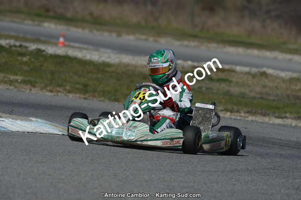 10/03/2013 : 1ère manche du Trophée Vincent Sanchez à Lavelanet (Photos Antoine Camblor) 2013 — karting