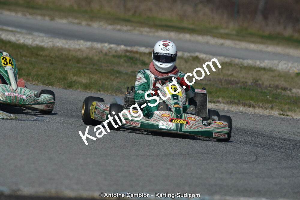10/03/2013 : 1ère manche du Trophée Vincent Sanchez à Lavelanet (Photos Antoine Camblor) 2013 — karting