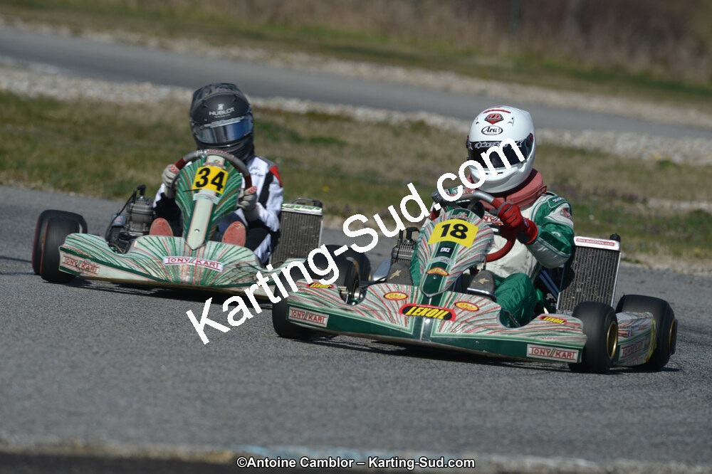 10/03/2013 : 1ère manche du Trophée Vincent Sanchez à Lavelanet (Photos Antoine Camblor) 2013 — karting