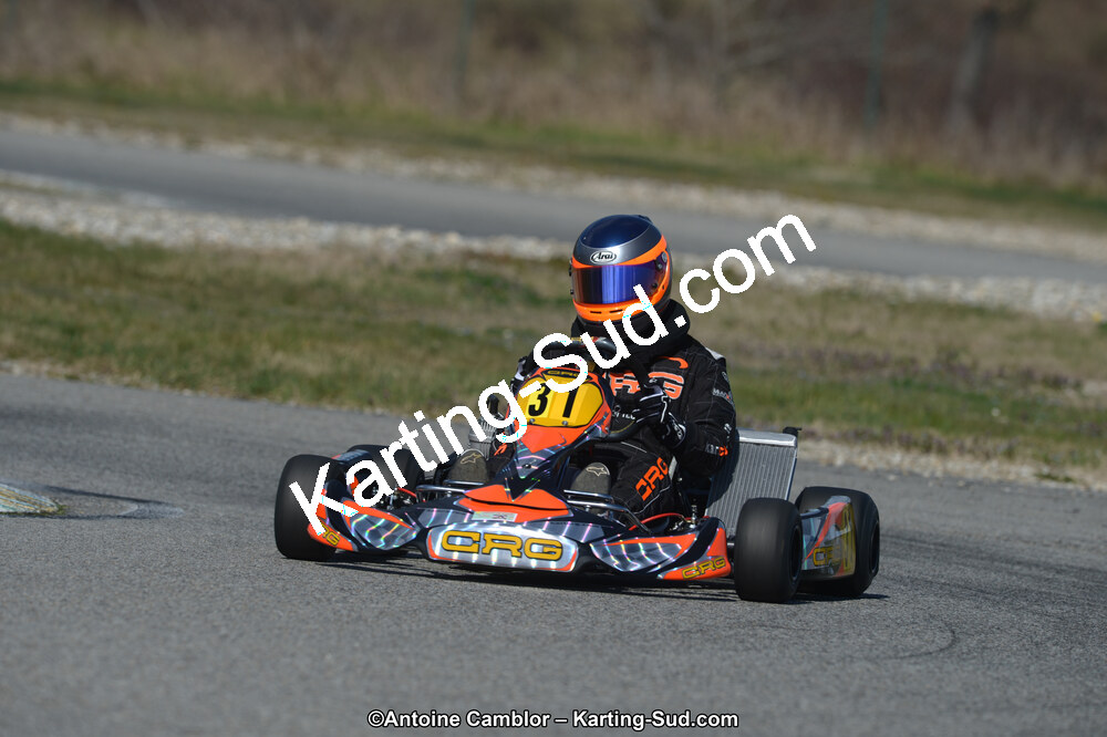 10/03/2013 : 1ère manche du Trophée Vincent Sanchez à Lavelanet (Photos Antoine Camblor) 2013 — karting