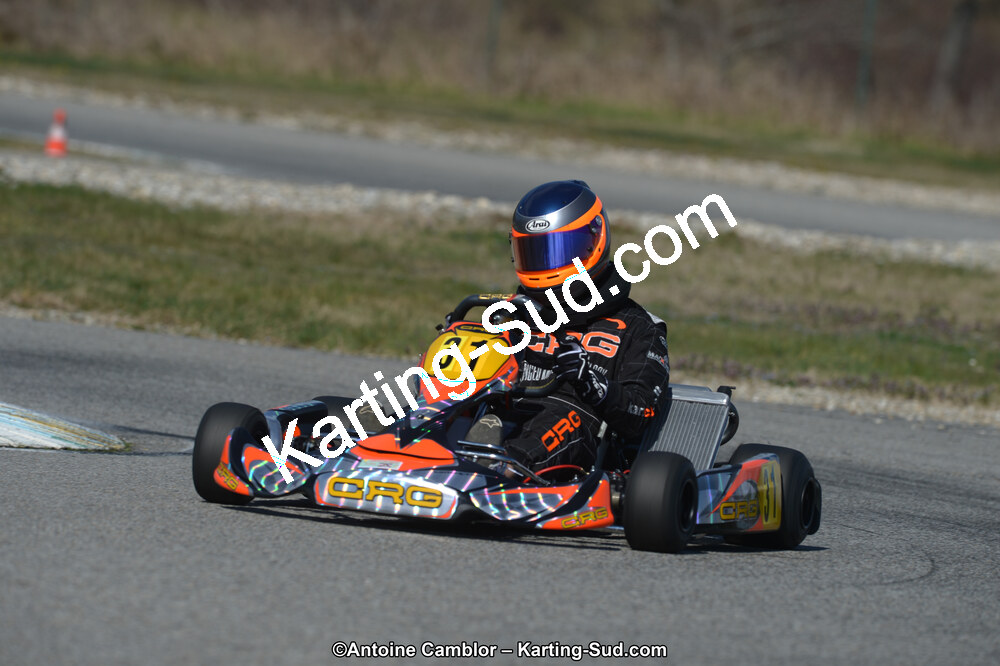 10/03/2013 : 1ère manche du Trophée Vincent Sanchez à Lavelanet (Photos Antoine Camblor) 2013 — karting