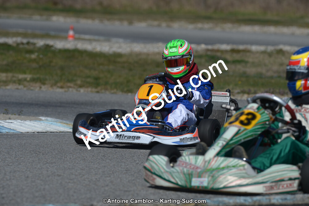 10/03/2013 : 1ère manche du Trophée Vincent Sanchez à Lavelanet (Photos Antoine Camblor) 2013 — karting