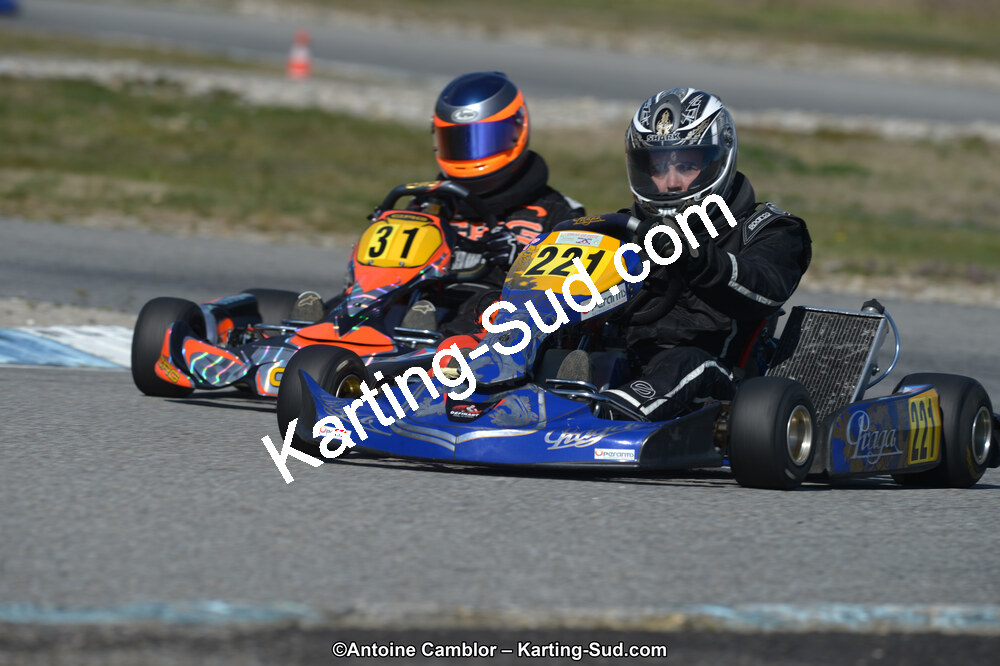 10/03/2013 : 1ère manche du Trophée Vincent Sanchez à Lavelanet (Photos Antoine Camblor) 2013 — karting