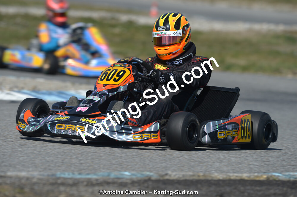 10/03/2013 : 1ère manche du Trophée Vincent Sanchez à Lavelanet (Photos Antoine Camblor) 2013 — karting