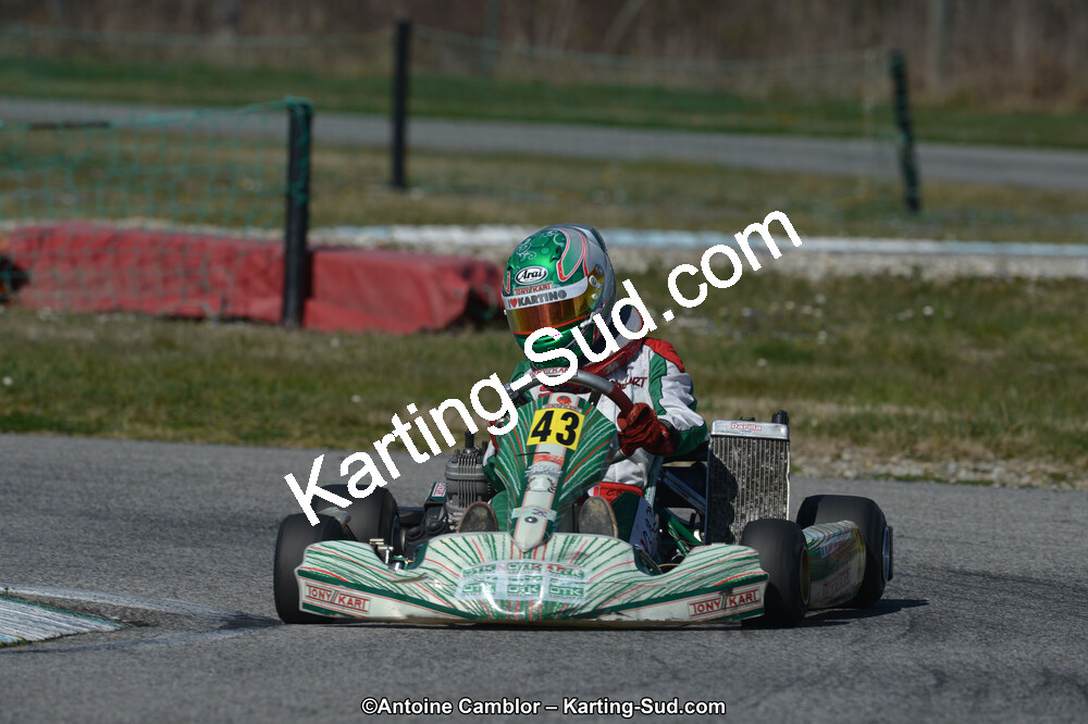 10/03/2013 : 1ère manche du Trophée Vincent Sanchez à Lavelanet (Photos Antoine Camblor) 2013 — karting