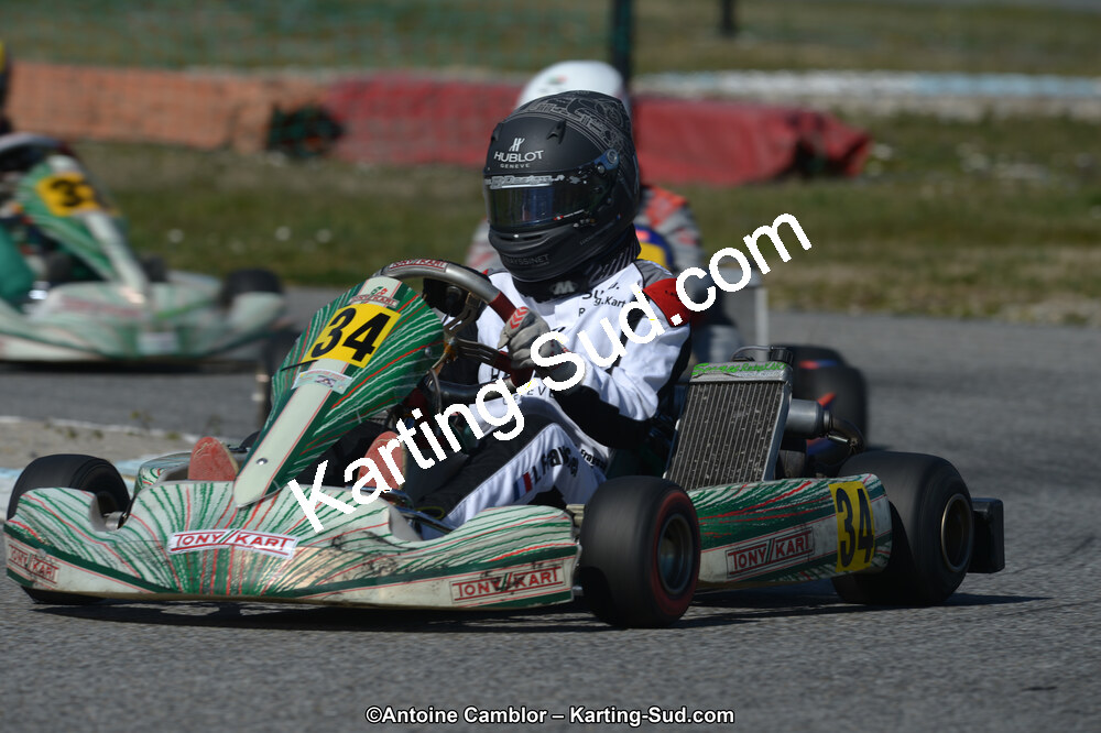 10/03/2013 : 1ère manche du Trophée Vincent Sanchez à Lavelanet (Photos Antoine Camblor) 2013 — karting