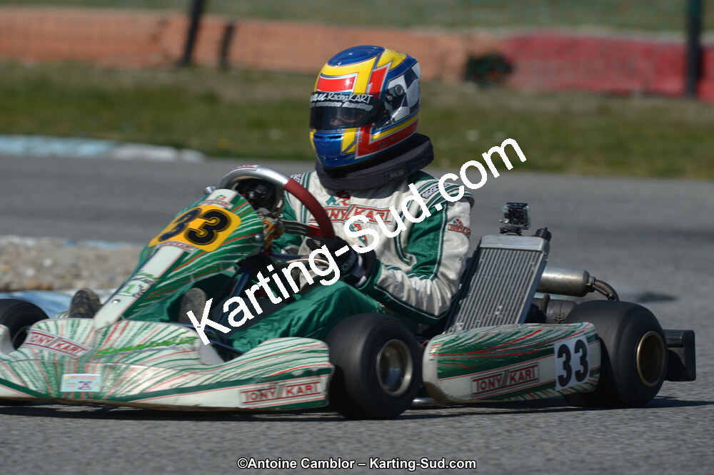 10/03/2013 : 1ère manche du Trophée Vincent Sanchez à Lavelanet (Photos Antoine Camblor) 2013 — karting
