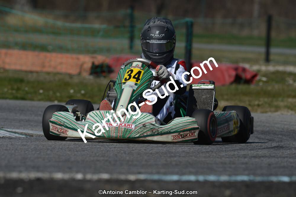 10/03/2013 : 1ère manche du Trophée Vincent Sanchez à Lavelanet (Photos Antoine Camblor) 2013 — karting