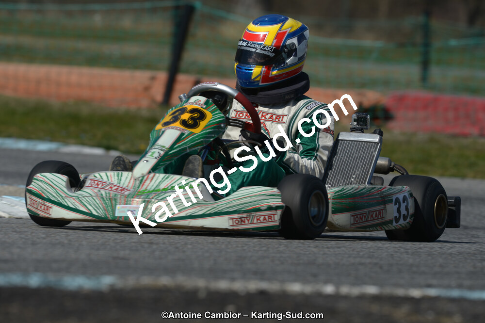 10/03/2013 : 1ère manche du Trophée Vincent Sanchez à Lavelanet (Photos Antoine Camblor) 2013 — karting