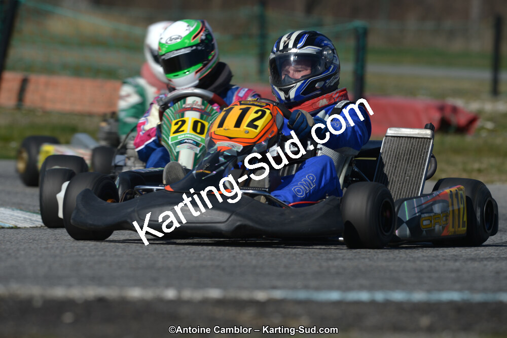 10/03/2013 : 1ère manche du Trophée Vincent Sanchez à Lavelanet (Photos Antoine Camblor) 2013 — karting