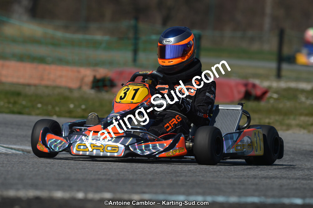 10/03/2013 : 1ère manche du Trophée Vincent Sanchez à Lavelanet (Photos Antoine Camblor) 2013 — karting