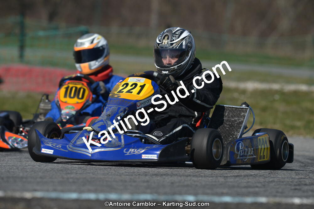 10/03/2013 : 1ère manche du Trophée Vincent Sanchez à Lavelanet (Photos Antoine Camblor) 2013 — karting