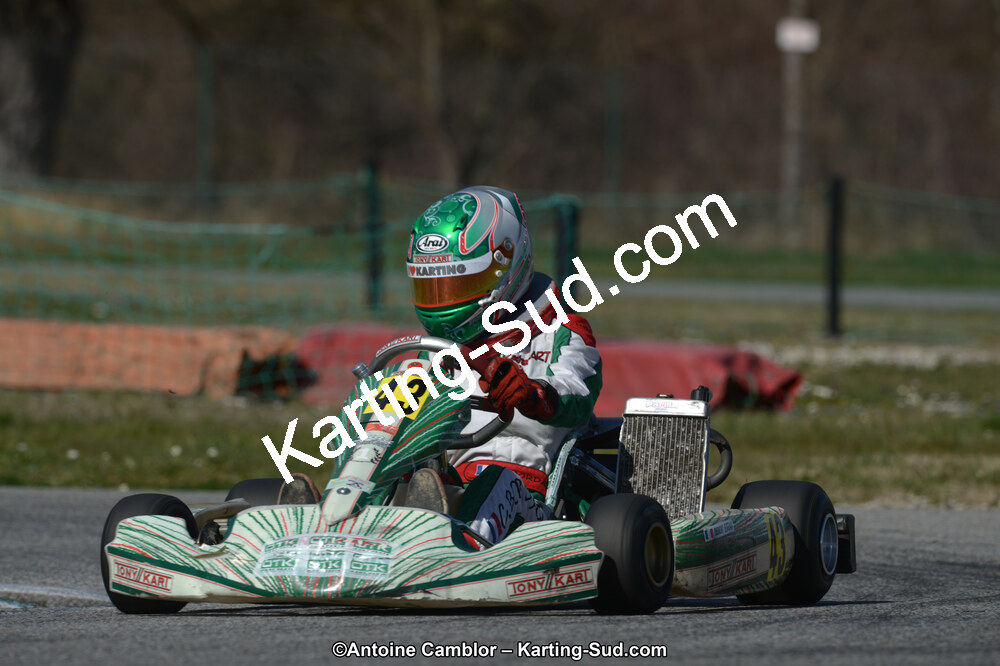 10/03/2013 : 1ère manche du Trophée Vincent Sanchez à Lavelanet (Photos Antoine Camblor) 2013 — karting