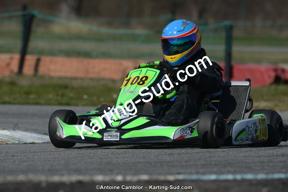 10/03/2013 : 1ère manche du Trophée Vincent Sanchez à Lavelanet (Photos Antoine Camblor) 2013 — karting