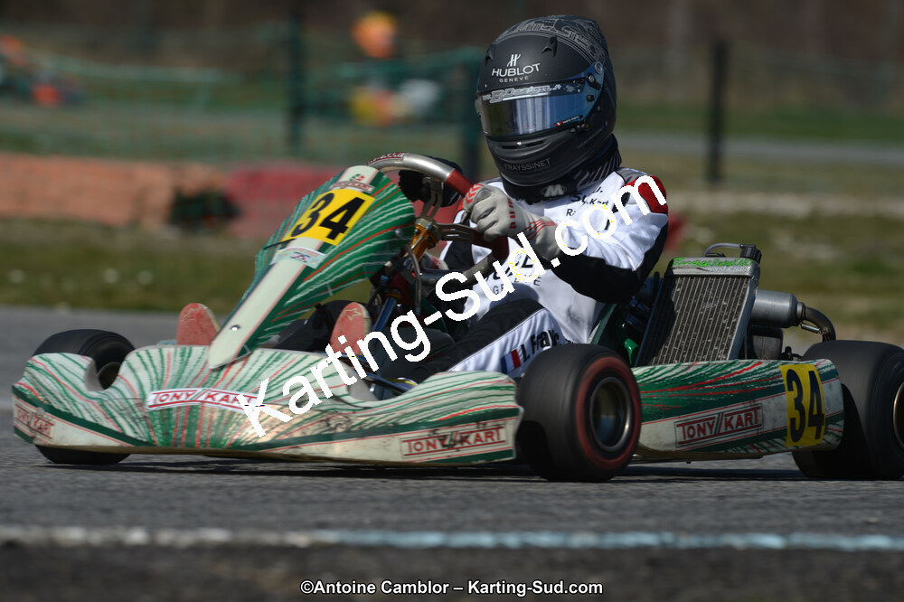 10/03/2013 : 1ère manche du Trophée Vincent Sanchez à Lavelanet (Photos Antoine Camblor) 2013 — karting
